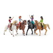 Schleich 42539 Ryšavka Hannah s pohyblivými kĺbmi na koni, 4, hračky pre deti