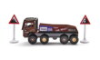 SIKU Blister - HS Schoch 8X8 MAN Truck Trial, 2, hračky pre deti