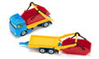 SIKU Blister - Nákladné auto HGV s korbou a vlekom, 1, hračky pre deti