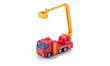 SIKU Blister - Hasičské auto so zdvíhacou záchrannou plošinou, 3, hračky pre deti