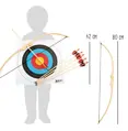Small Foot Detský luk so šípmi a terčom – Sport Bow Set