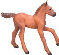 Hračka Mojo Arabské žriebä Chestnut, 1