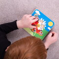 Bigjigs Toys Vkladacie puzzle Životný cyklus motýľa, 2 hračky pre deti