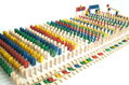 EkoToys Drevené domino farebné 830 ks, 5, hračky pre deti