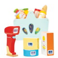 Le Toy Van Košík s potravinami a skenerom, 4 hračky pre deti