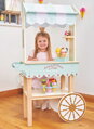 Le Toy Van Luxusný zmrzlinový vozík, 8 hračky pre deti