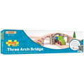 Drevené vláčiky - Most s troma oblúkmi, 4 vláčik pre deti