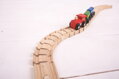 Hračka Bigjigs Rail Drevené koľaje - Ohybná koľaj 2 ks, 4971