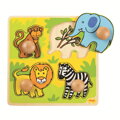 drevené Vkladacie puzzle - Safari 20 cm, 1 hračka pre deti