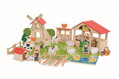Bigjigs Toys Veľká drevená farma