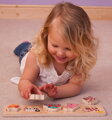 drevené Vkladacie puzzle - Farma, 1 hračka pre deti