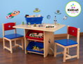 KidKraft detský stôl Star s dvoma stoličkami a boxmi, 1, hračky pre deti