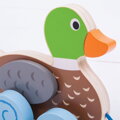 Hračka Bigjigs Toys Ťahacia hračka - Kačička, 3951