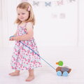 Hračka Bigjigs Toys Ťahacia hračka - Kačička, 7148