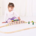 Drevené vláčiky - Dlhý železničný most, 1 vláčik pre deti