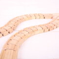 Hračka Bigjigs Rail Drevené koľaje - Ohybná koľaj 2 ks, 2739