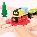 Hračka Bigjigs Rail Drevené koľaje Točňa s 8 výjazdmi, 2658