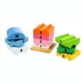 Hračka Bigjigs Toys Drevená motorická veža s číslami, 635