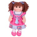 Bigjigs Toys Látková bábika Ema - 38 cm
