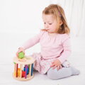 Hračka Bigjigs Toys Vhadzovanie tvarov do valca, 10529