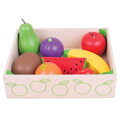 Drevené potraviny - Krabička s ovocím