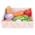 Drevené potraviny - Krabička so zeleninou