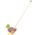 Hračka Bigjigs Toys Drevené strkadlo Kačka, 2