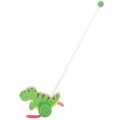 Hračka Bigjigs Toys Drevené strkadlo Dinosaurus T-Rex, 3878