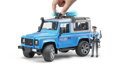 Land Rover Bruder jeep Policia s figúrkou