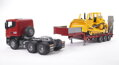 Bruder SCANIA R - Ťahač + Buldozér