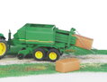 Hračka Bruder 2017 Balíkovač slamy JOHN DEERE, 1675