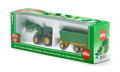 SIKU Farmer - John Deere s čelným nakladačom a prívesom, 1:87, 1, siku modely