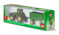 Hračka SIKU Farmer - Traktor John Deere s vlekom, 1:50, 1291