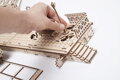 Hračka Ugears 3D mechanické puzzle - Nástupište 196 ks, 4427