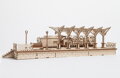 Hračka Ugears 3D mechanické puzzle - Nástupište 196 ks, 7467