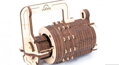 Hračka Ugears 3D mechanické puzzle - Zámok 34 ks, 6675