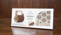 Hračka Ugears 3D mechanické puzzle - Zámok 34 ks, 11342