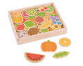 Hračka Bigjigs Toys Magnetky Ovocie a zelenina 35 ks, 899