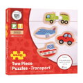 Easy puzzle - Dopravné prostriedky, 3 hračka pre deti