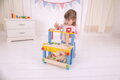 Hračka Bigjigs Toys Môj prvý pracovný stôl, 10697