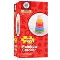 Hračka Bigjigs Toys Nasadzovanie na tyč - Dúhový panáčik, 9031