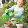 Záhradné rukavice zelené, 2 hračka pre deti