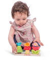 Le Toy Van Petilou - Skladacie kocky veselá záhradka, 1, hračky pre deti