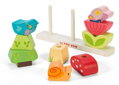 Hračka Le Toy Van Petilou - Skladacie kocky veselá záhradka, 3639