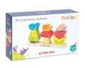 Hračka Le Toy Van Petilou - Skladacie kocky veselá záhradka, 10270