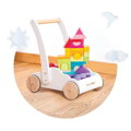 Hračka Le Toy Van Petilou - Vozík s dúhovými kockami, 11796