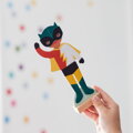 Petitcollage magnetické puzzle - Superhrdinovia, 2, kreatívne hračky pre deti