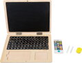 Drevený laptop s magnetickou obrazovkou 1, drevené hračky pre deti