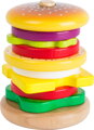 Skladací hamburger 1, drevené hračky pre deti