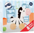 Hračka Drevená ťahacia zebra, 1019